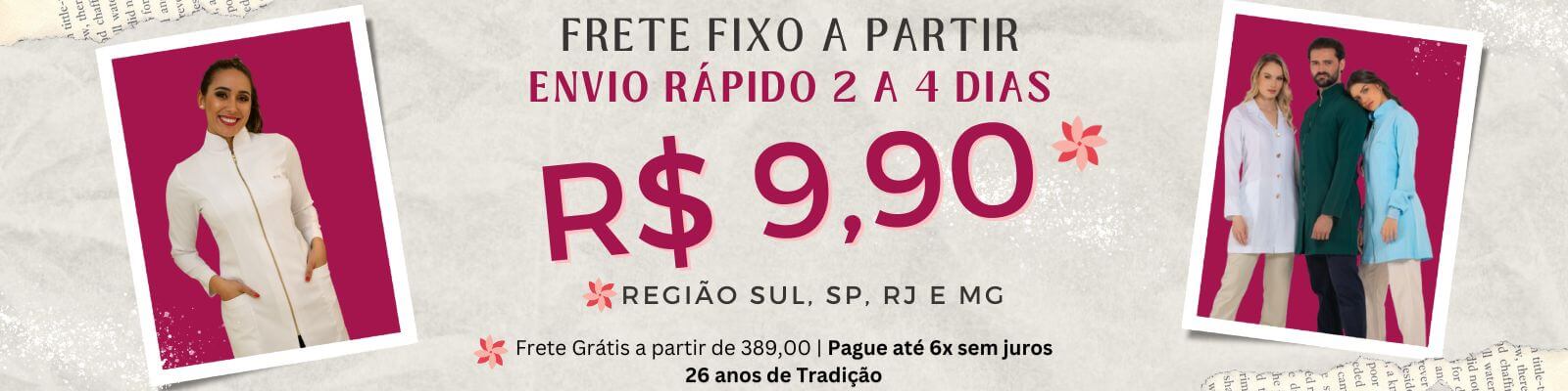 Frete Gratis A partir de R$ 389 Regiao sul e RJ, MG, SP e cidades do ES