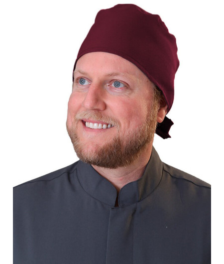Touca Masculina MARSALA Estilo Bandana - Frente