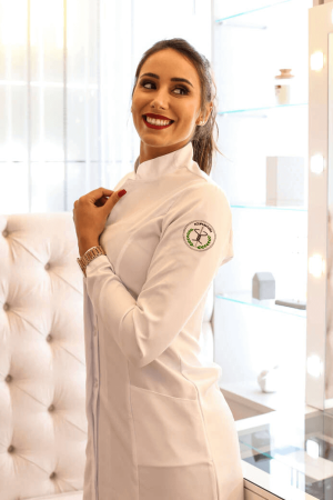 Jaleco Feminino Acupuntura Personalizado Acinturado Jaleco Feminino Acupuntura Personalizado Acinturado