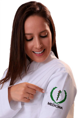Jaleco Feminino Medicina Personalizado Acinturado Jaleco Feminino Medicina Personalizado Acinturado