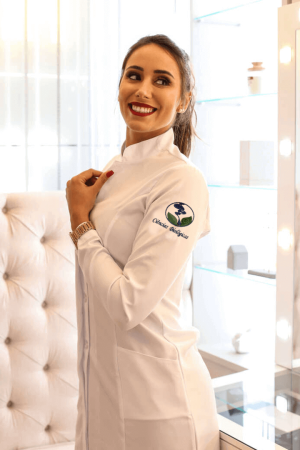 Jaleco Feminino Ciências Biológicas Biologia Personalizado Acinturado Jaleco Feminino Ciências Biológicas Biologia Personalizado Acinturado