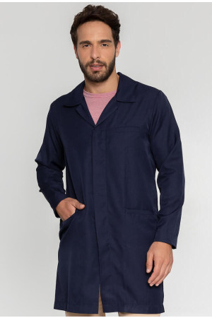 Jaleco Masculino AZUL Marinho com Abertura Lateral Jaleco Masculino AZUL Marinho com Abertura Lateral