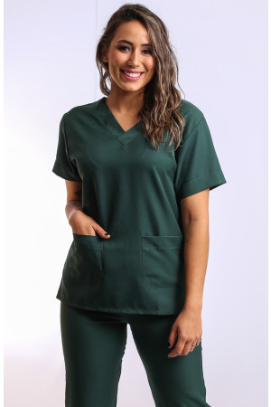 Scrub Pijama Cirúrgico VERDE ESCURO Feminino Scrub Pijama Cirúrgico VERDE ESCURO Feminino