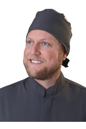 Touca Masculina Estilo Bandana Grafite Touca Masculina Estilo Bandana Grafite