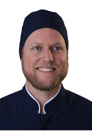 Touca Masculina AZUL MARINHO Estilo Bandana - Frente Touca Masculina AZUL MARINHO Estilo Bandana - Frente