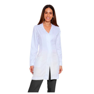 Jaleco Feminino Gola Tradicional Acinturado