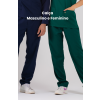 Calça Scrub Pijama Cirúrgico Feminino e Masculino - Frente
