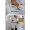 Jaleco Feminino Biomedicina Logo - Sem Punho ou Com Punho