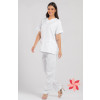 Pijama Cirúrgico Feminino Branco / Scrub Branco- Manga Curta