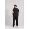 Pijama Cirúrgico Masculino Preto / Scrub Preto - Costas